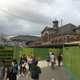 My previous visit in 2018, when the old station’s ticketing lobby was still in use. The new station’s main canopy is behind it but only the platforms were being used at the time.